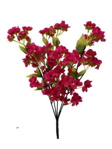 Flor cerezo 53cm color fucsia