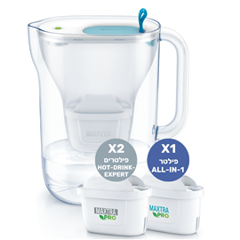 <!--begin:cleartext-->₪ קנקן סטייל + פילטר ALL-IN-1 + זוג פילטרי ב- 240₪ במקום 329.90 329.90 ש''ח ל- 1 יחידה<!--end:cleartext-->