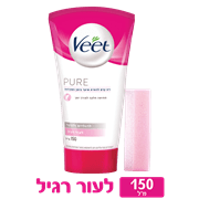 <!--begin:cleartext-->₪ קרם ויט הסרת שיער במקלחת 150 מ''ל ב- 29.90₪ במקום 45.90 30.60 ש''ח ל- 100 מ''ל<!--end:cleartext-->