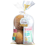 <!--begin:cleartext-->לחמניות המבורגר כוסמין 4 יחידות ב- 25% הנחה<!--end:cleartext-->