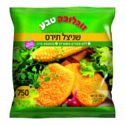 <!--begin:cleartext-->ממגוון שניצל תירס קלאסי/98 קלוריות 750/630 גרם2 יח' ב- 55₪<!--end:cleartext-->