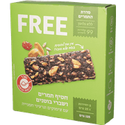 <!--begin:cleartext-->ממגוון חטיפי דגנים free/ללא גלוטן 5 יח 100-125ג ב- 25% הנחה<!--end:cleartext-->