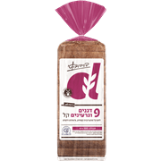 <!--begin:cleartext-->₪ לחם 9 דגנים קל דוידוביץ 500 גרם ב- 12.90₪ במקום 17.90 3.58 ש''ח ל- 100 גרם<!--end:cleartext-->