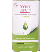 <!--begin:cleartext-->ממגוון רצועות שעווה ביוטי 12 יחידות פראנס ביוטי ב- 16.90₪<!--end:cleartext-->