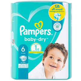 Pampers Baby Dry size 6, 22 units