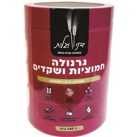 גרנולה חמוציות ושקדים