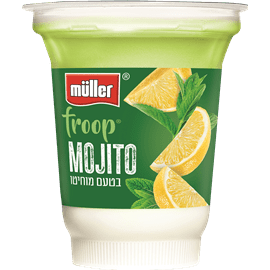 יוגורט קציפת פרי מוחיטו