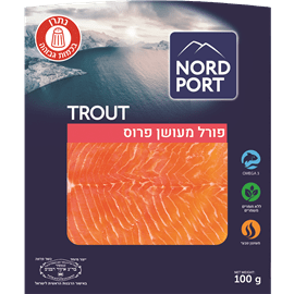 פילה פורל מעושן פרוס