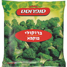 תפרחות ברוקולי מוקפא