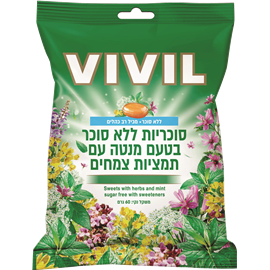 ויויל סוכריות טעם מנטה