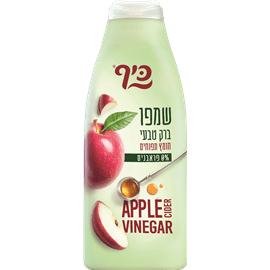 שמפו לברק עם חומץ