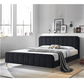 מיטה זוגית מרופדת דגם טי