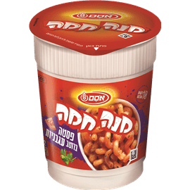 מנה חמה פסטה עגבניות