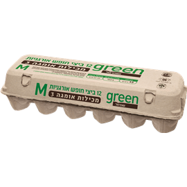 ביצים אורגניות M+אומגה 3