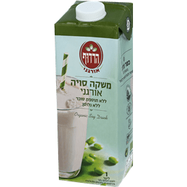 משקה סויה ללא תוספת סוכר