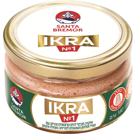 איקרה עם פורל וסלמון