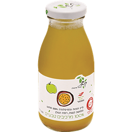 מיץ תפוחים ופסיפלורה