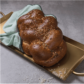 חלה דגנים קלועה