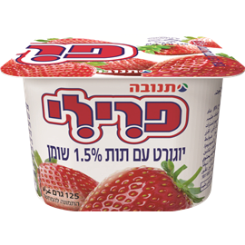 פרילי תות 1.5% שומן