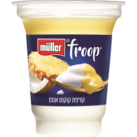יוגורט פרופ קוקוס ואננס