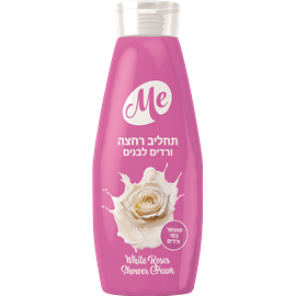 תחליב רחצה ורדים לבנים