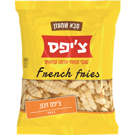 ציפס קפוא זיגזג