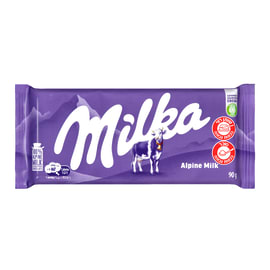 Молочный шоколад 90 г Милка
