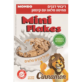 ריבועי דגנים עם קינמון