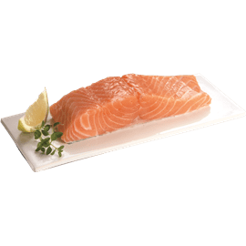 מנות סלמון ללא עור