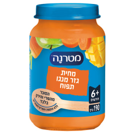מטרנה מחית גזר תפוח מנגו