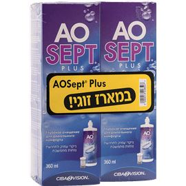 AOSEPT תמיסה לעדשות זוג