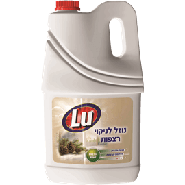 נוזל לניקוי רצפות ירוק 4 ליטר LU