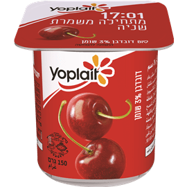 יופלה דובדבן 3%שומן