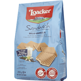 וופל קרם חלב וניל