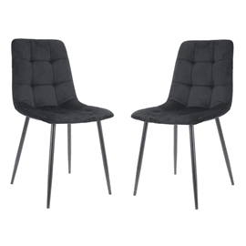 כסאות אוכל רוז שחור