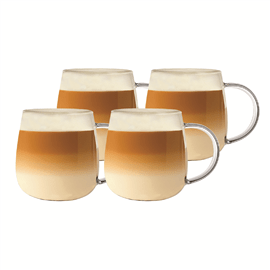 סט 4 כוסות זכוכיכית דקה