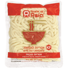 אטריות מוכנות להקפצה