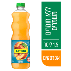 ספרינג משקה אפרסקים