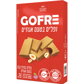 ופלים בטעם אגוזים