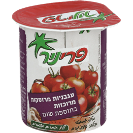 עגבניות מרוסקות + שום