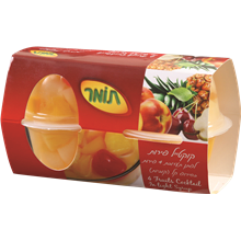 Fruit cocktail, plastic, 4 pcs, 113 grams