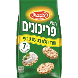 חטיפי פריכונים בטעם טבעי