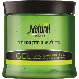 ג'ל שיער לעיצוב חזק