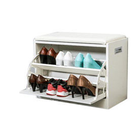 ארון נעליים אריאל לבן