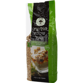 מוזלי בוטנים, לוז, שקדים