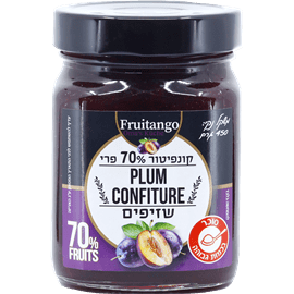 קונפיטור שזיפים 70% פרי