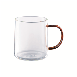 מאג זכוכית ידית צבעונית