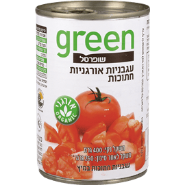 עגבניות חתוכות אורג גרין