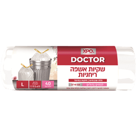 שקיות אשפהL ריחניות+שרוך