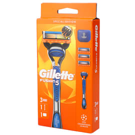 Gillette Men's Razor Handle + 3 Replacement Cartridges